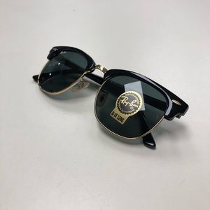 Ray Ban Black Clubmaster Sunglasses RB3016